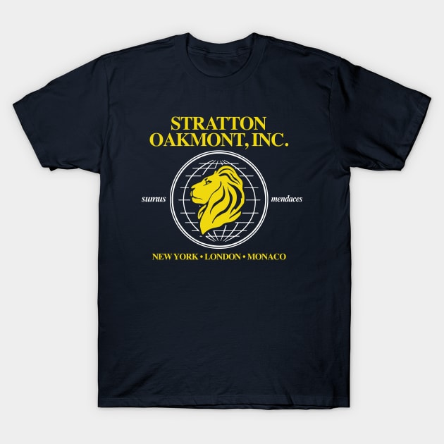 Stratton Oakmont 80s T-Shirt by PopCultureShirts